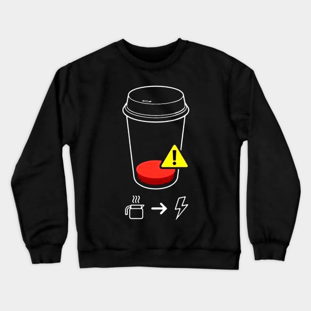 Need Electicity to make coffee Crewneck Sweatshirt by Ryzen 5